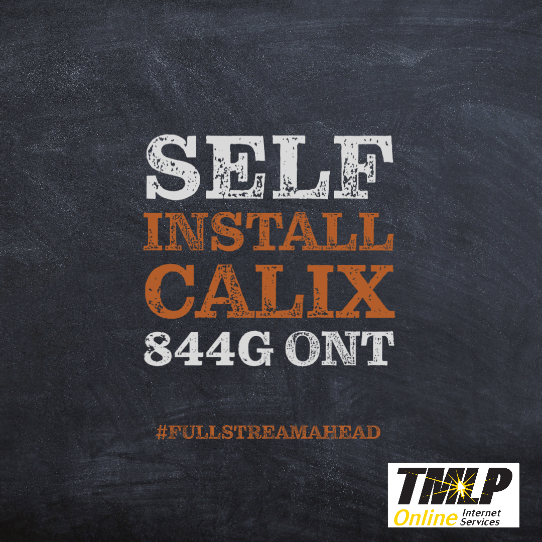 Self Install Callix 844G ONT
